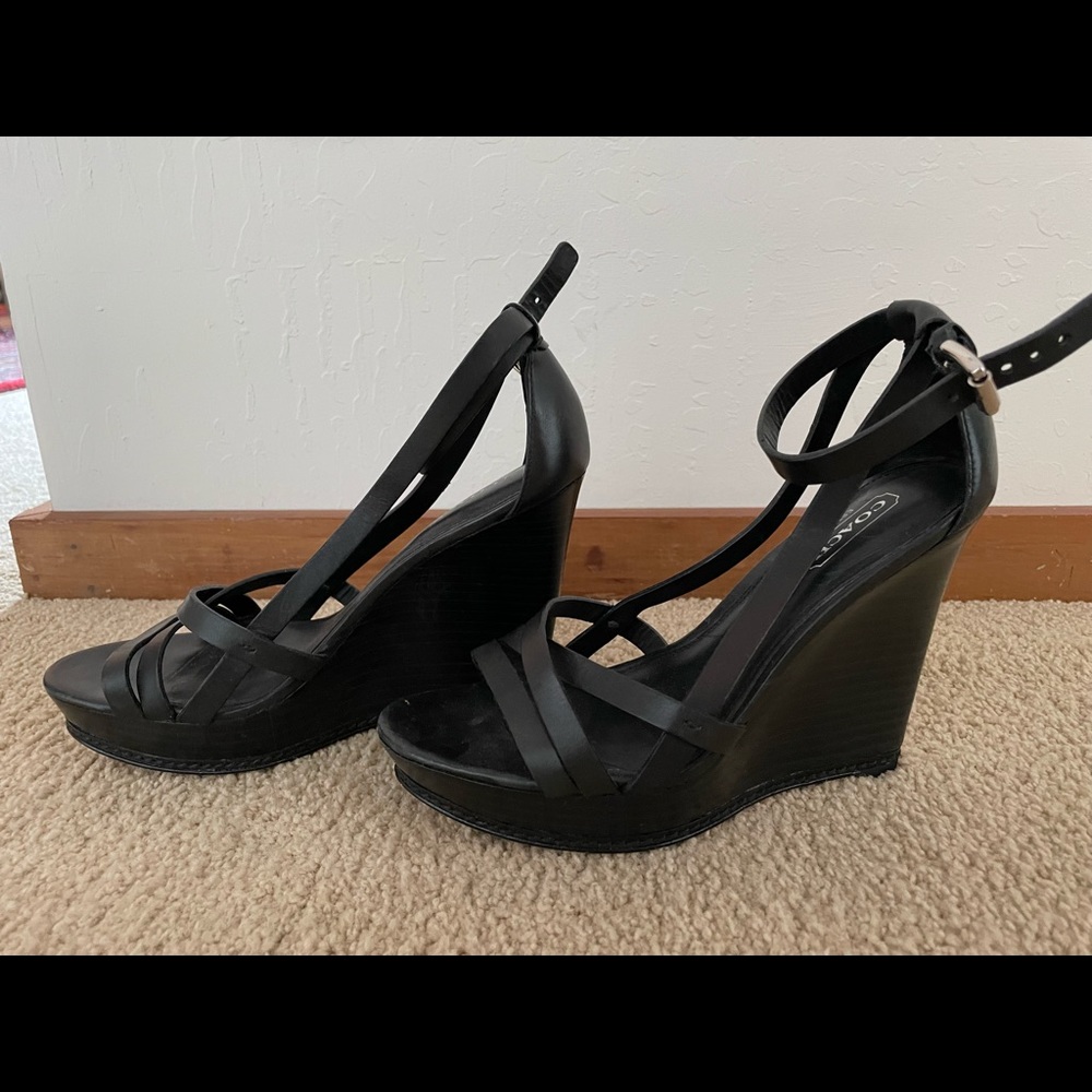 Coach wedges